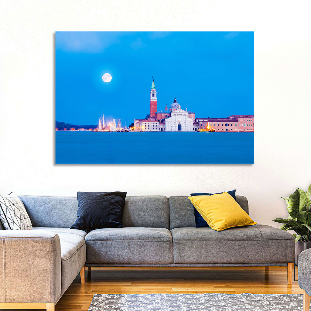 San Giorgio Maggiore Moonlight Wall Art