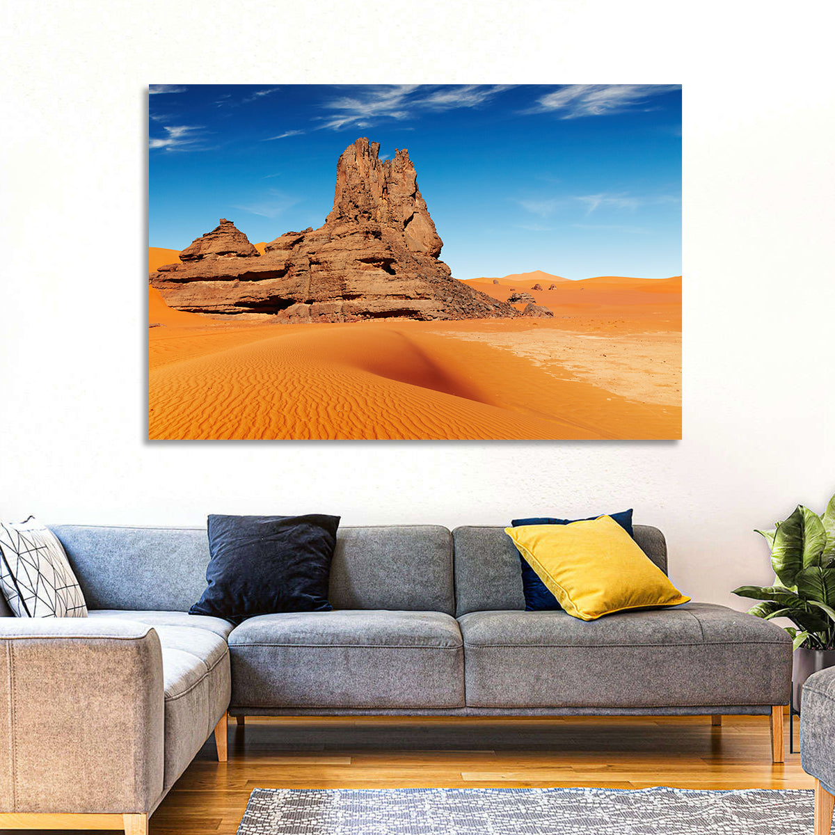 Sahara Rock Formation Landscape Wall Art