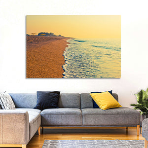 Tranquil Beach Sunrise Wall Art