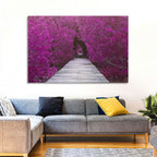 Magenta Mangrove Pathway Wall Art