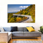 Linn Cove Viaduct at Grandfather Mountain Wall Art