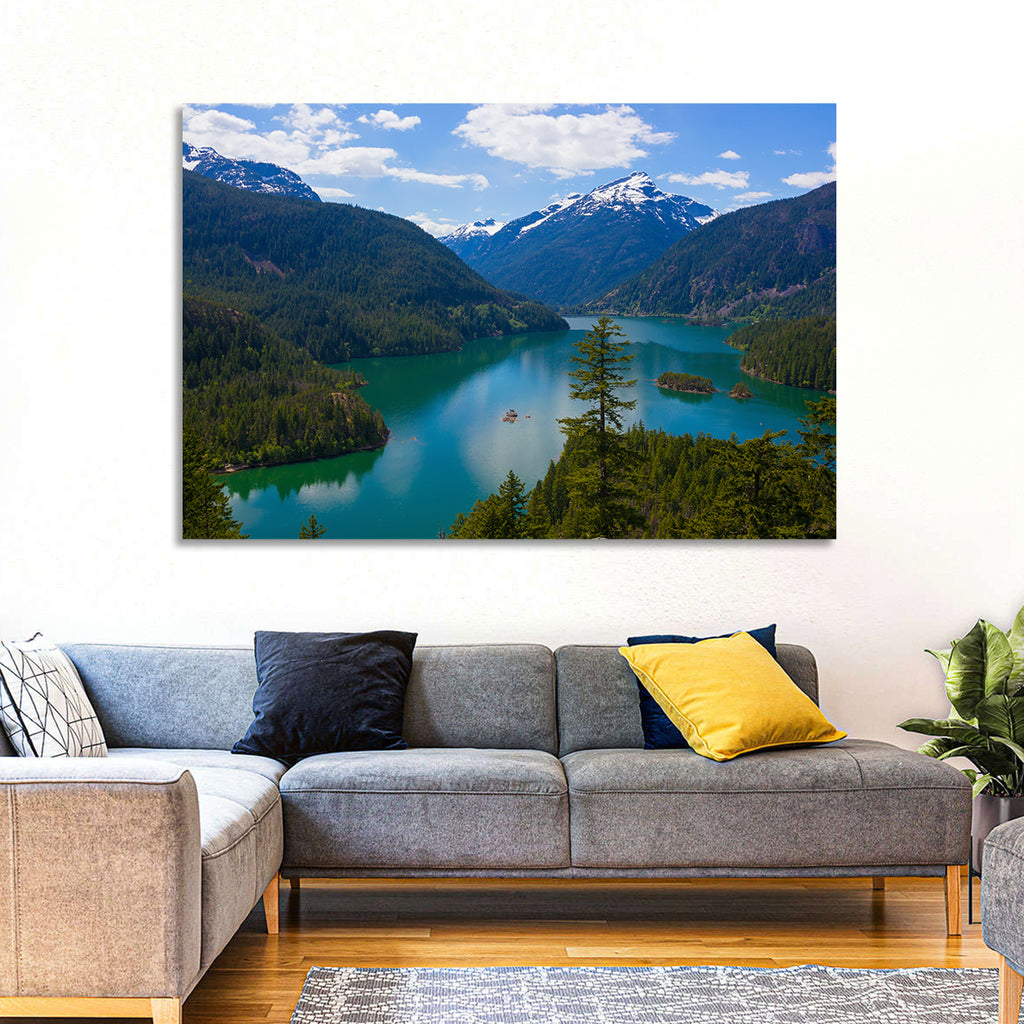 Diablo Lake Reflections Wall Art