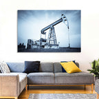 Oil Pump Jack 1211 Wall Art