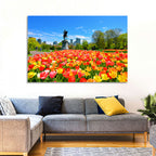 Boston Public Garden Tulips Wall Art