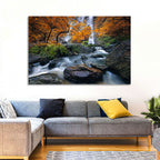 Konglan Autumn Waterfall Wall Art