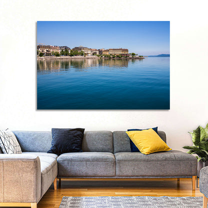 Tranquil Lake Neuchatel Wall Art