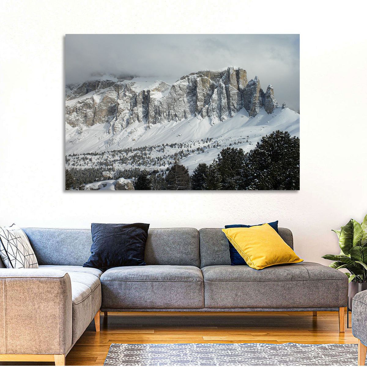 Gruppo Cella Mountains Wall Art