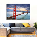 Golden Gate Bridge at Dusk Wall Art