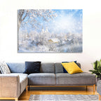 Frosted Village Wall Art