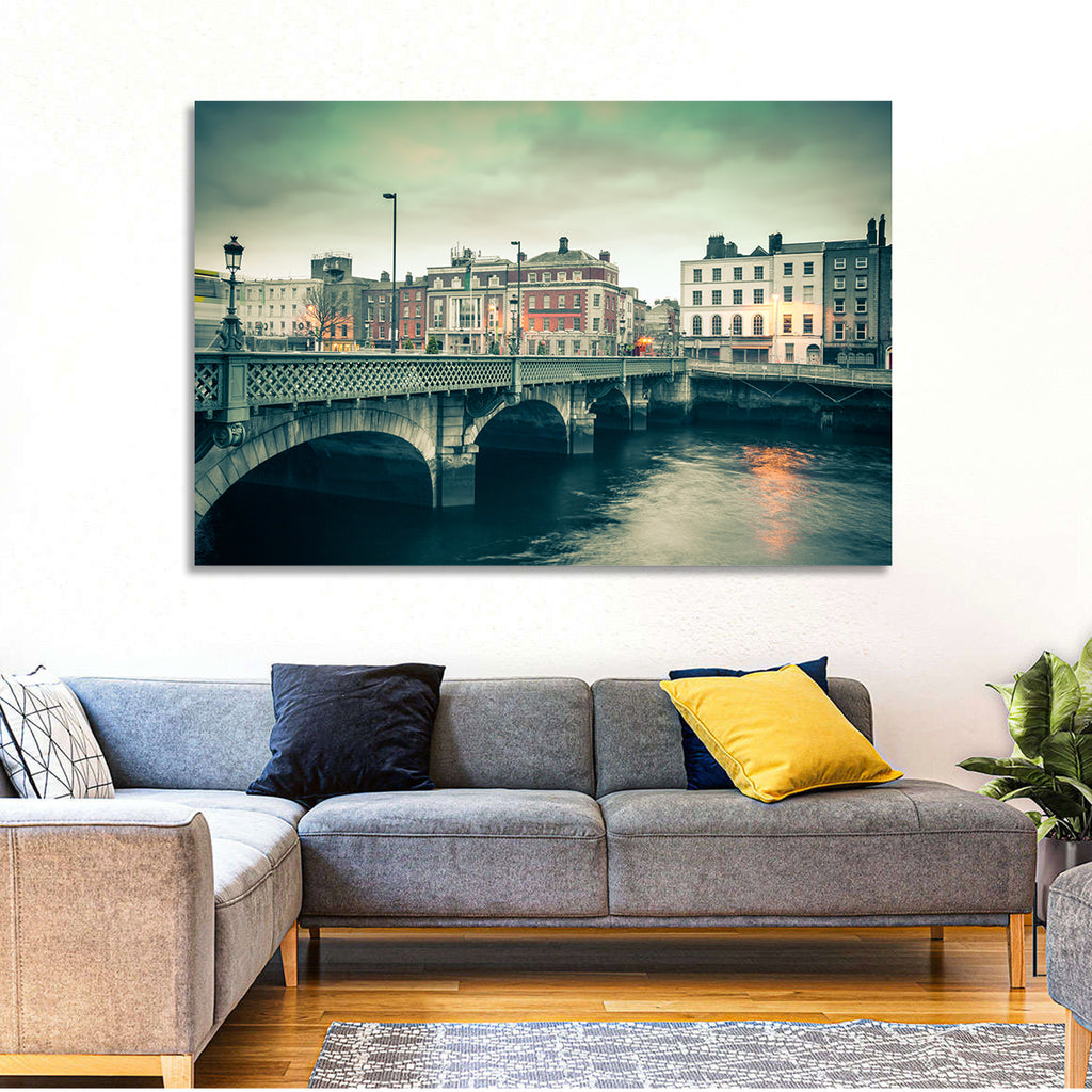 Grattan Bridge Twilight Wall Art