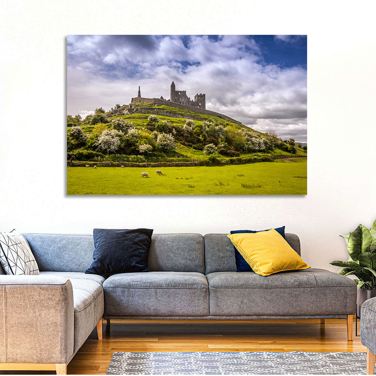Rock of Cashel Ruins Wall Art