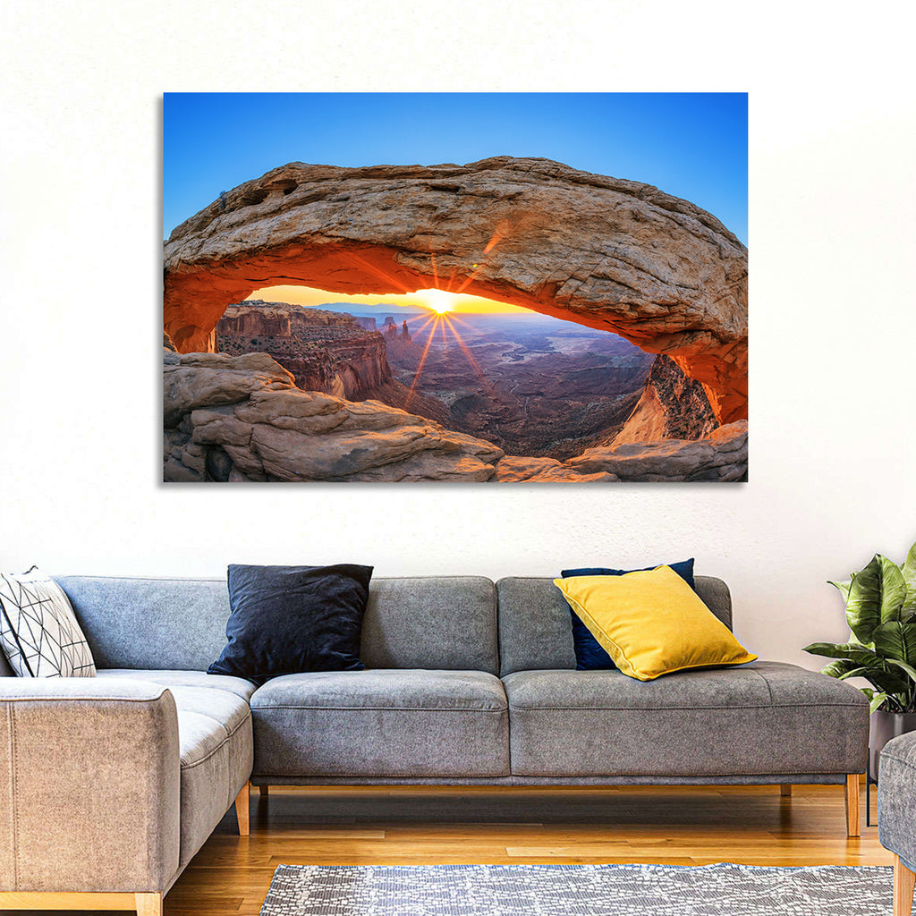 Mesa Arch Sunburst Wall Art