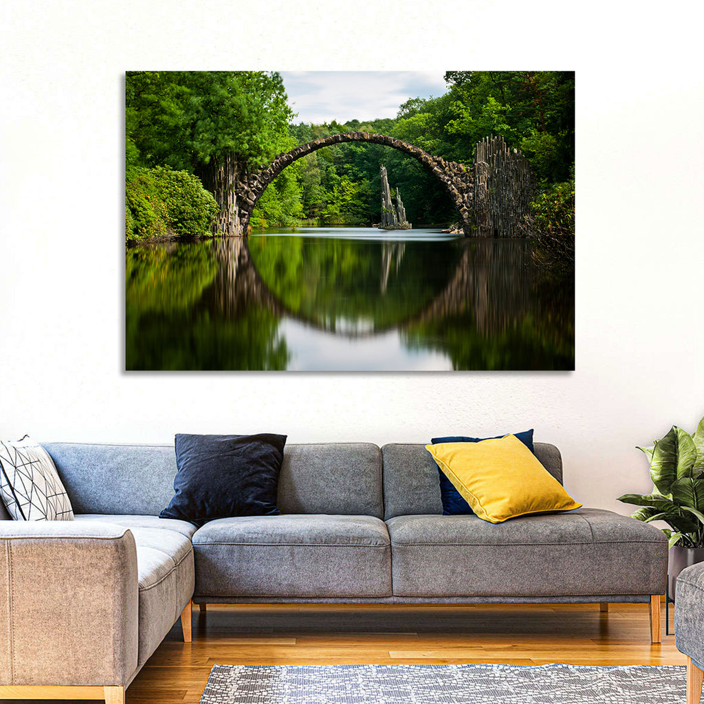 Rakotzbrücke Devil's Bridge, Gablenz Wall Art