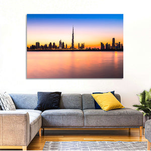 Dubai Skyline Wall Art