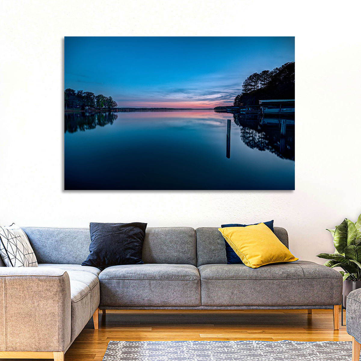 Lake Gaston Sunset Wall Art