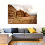 The Monastery of Petra, Jordan Wall Art