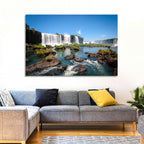 Iguazu River and Falls, Foz Do Iguaçu Wall Art