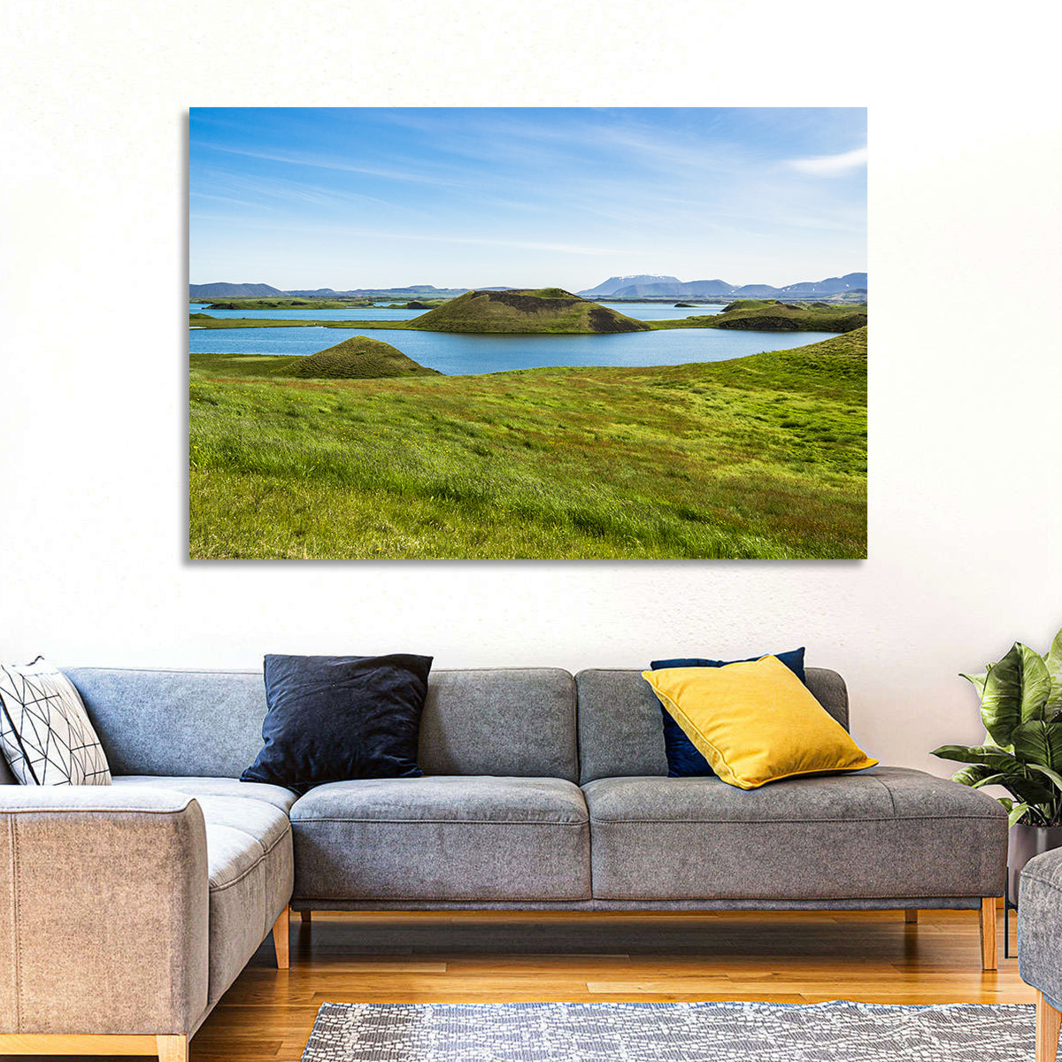 Mývatn Pseudocraters Wall Art