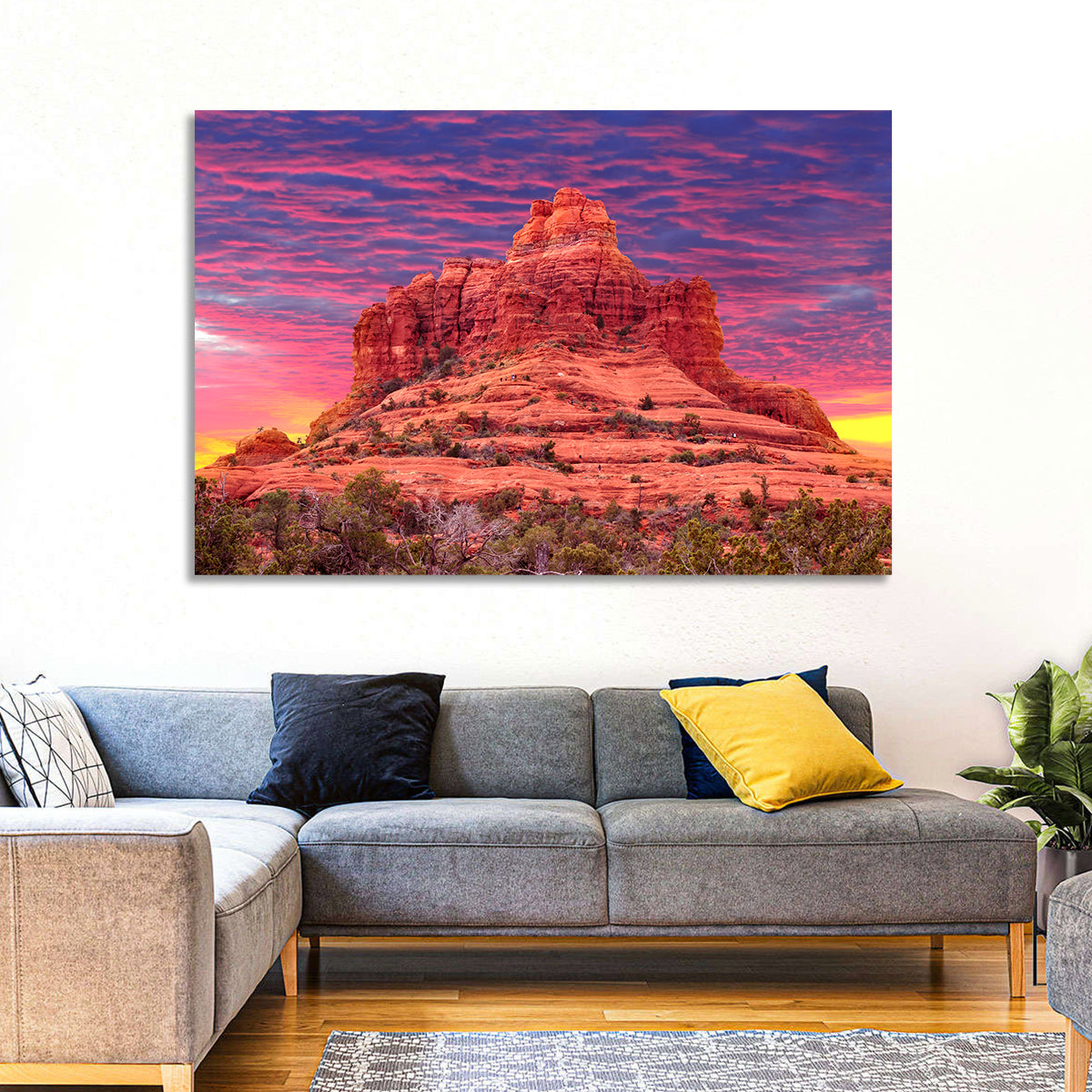 Bell Rock Sunset, Sedona Wall Art
