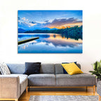 Santeetlah Lake at Golden Hour Wall Art