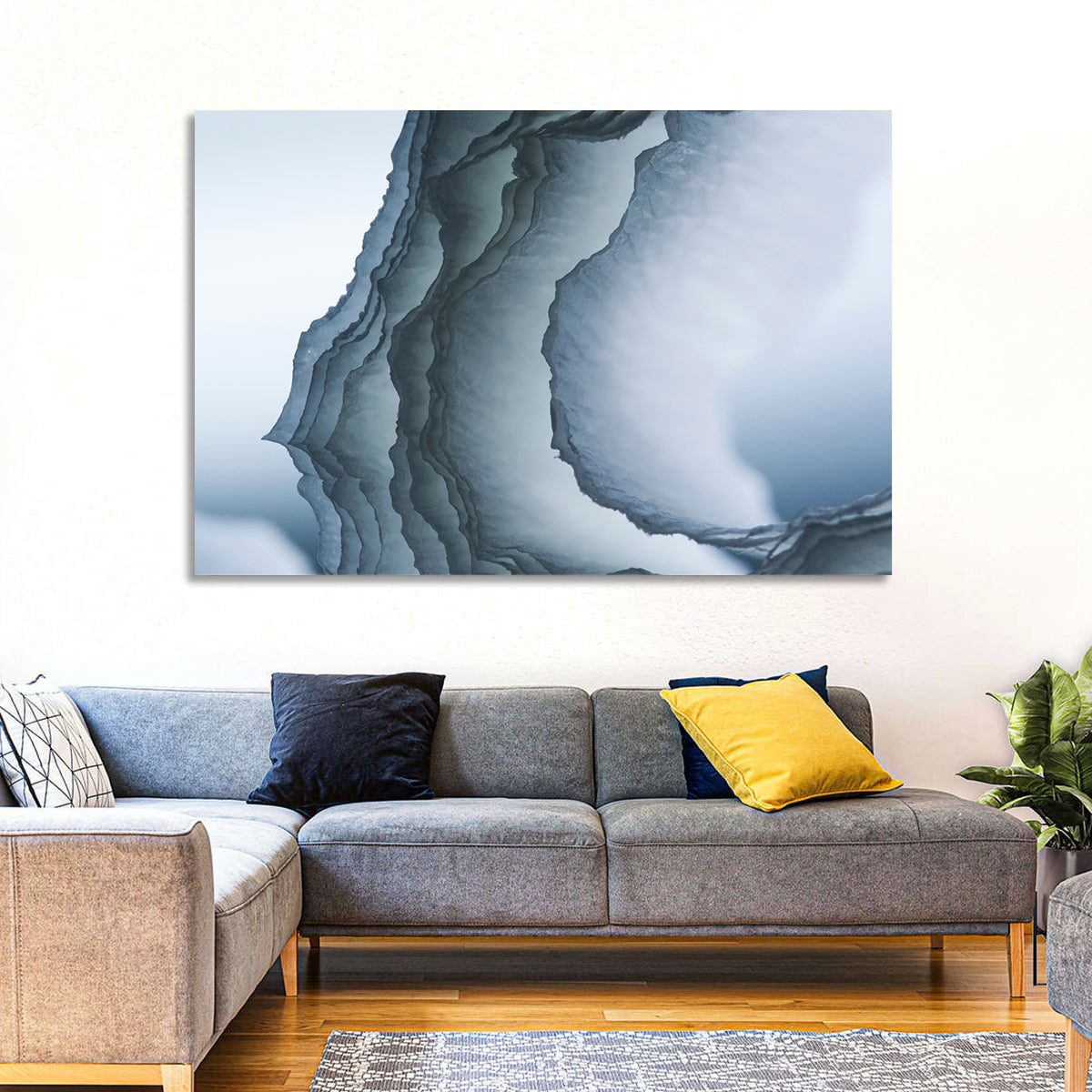 Translucent Cloud Layers Wall Art in a room, landscape