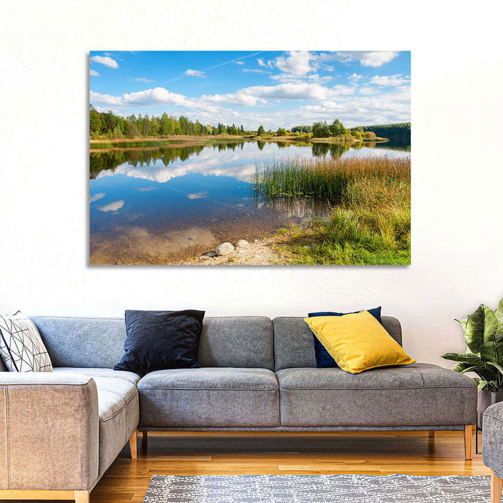 Paunkula Lake Reflections Wall Art