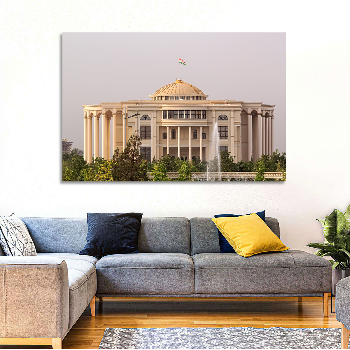 Palace of Nations Dushanbe Wall Art in a room, landscape