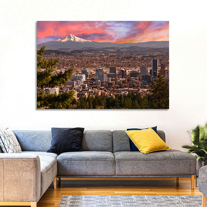 Portland Cityscape Wall Art