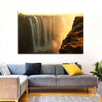 Victoria Falls Golden Hour Wall Art