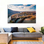 Maryland Heights Over Harpers Ferry Wall Art