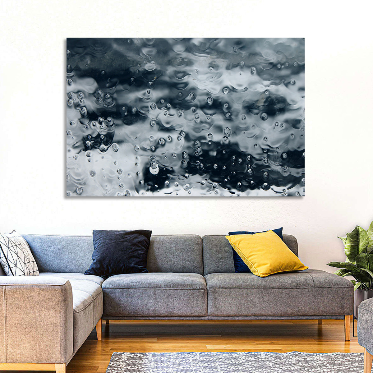 Sea of Teardrops in Ice Wall Art