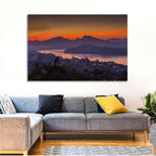 Luang Prabang Sunset Over Mekong Wall Art