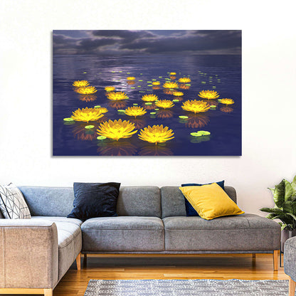 Floating Lotus Wall Art