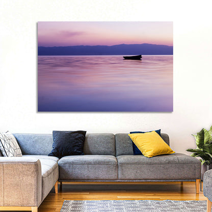 Lake Ohrid Sunset Wall Art