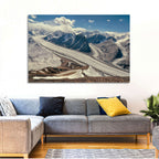 Fedchenko Glacier Vista Wall Art