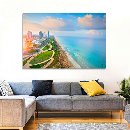 Netanya City Wall Art