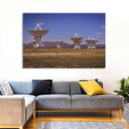 Very Large Array Radio Telescopes Wall Art