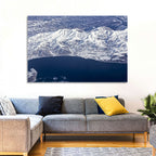 Lake Sevan Aerial Winter View Wall Art