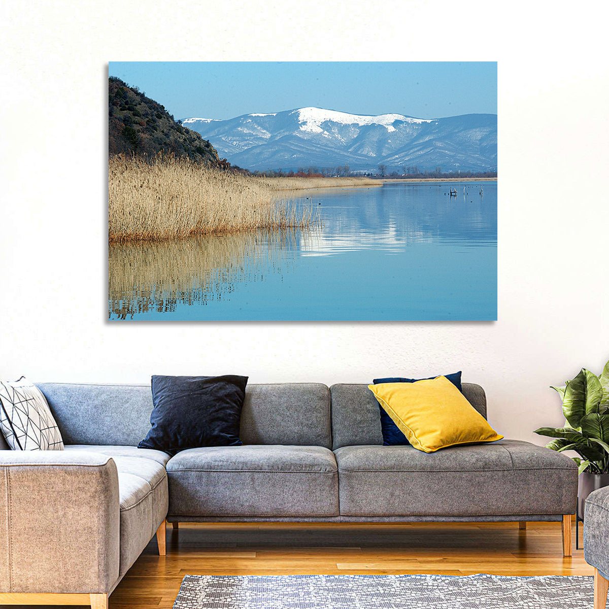 Prespa Lake Reflections Wall Art