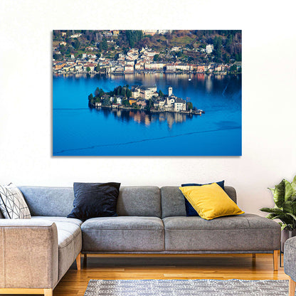 Lake Orta Island Wall Art