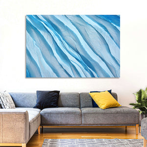 Chiffon Layers Abstract Wall Art