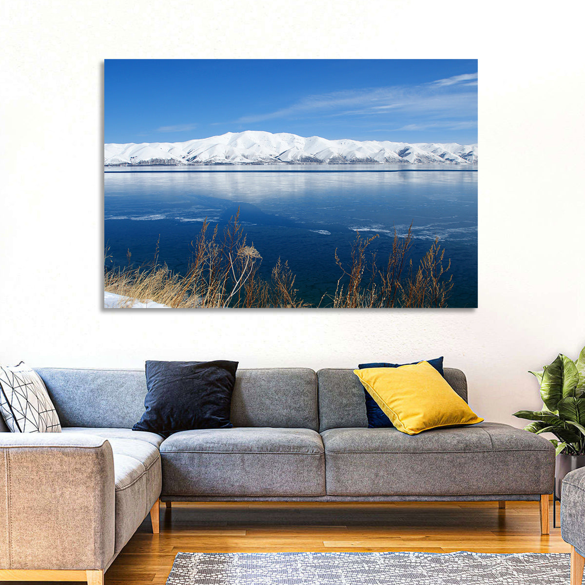 Lake Sevan Winter Wall Art