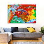 Palette Knife Color Study Wall Art