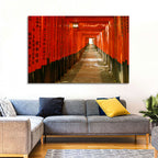 Fushimi Inari Torii Tunnel Wall Art