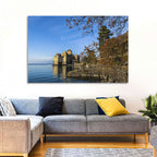 Chillon Castle on Lake Geneva Wall Art