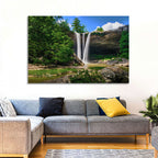 Noccalula Falls Waterfall in Daylight Wall Art