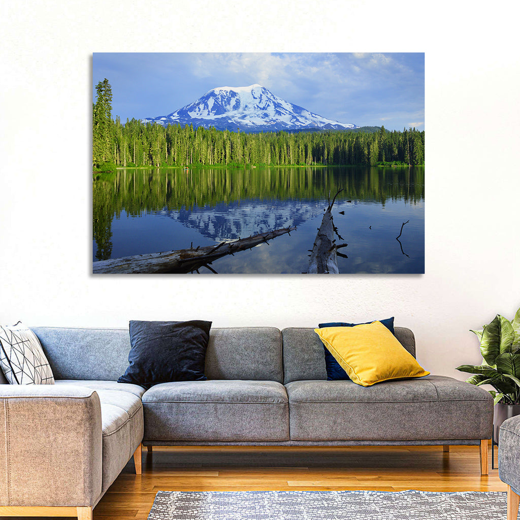 Mount Adams Reflection at Takhlakh Lake Wall Art