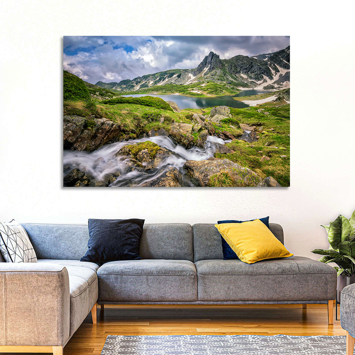 Seven Rila Lakes View Wall Art
