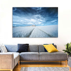 Surreal Infrared Grain Field Wall Art