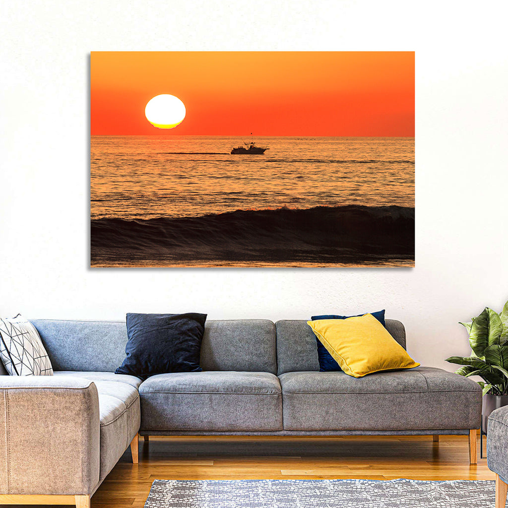 Oceanside Beach California Sunset Wall Art